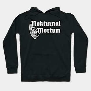 Nokturnal Mortu White Logo Hoodie